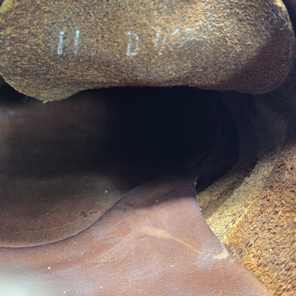 Allen Edmonds Neumok Wingtip Oxford Mens 11 D Brown Brogue Leather Made In USA - Picture 9 of 11